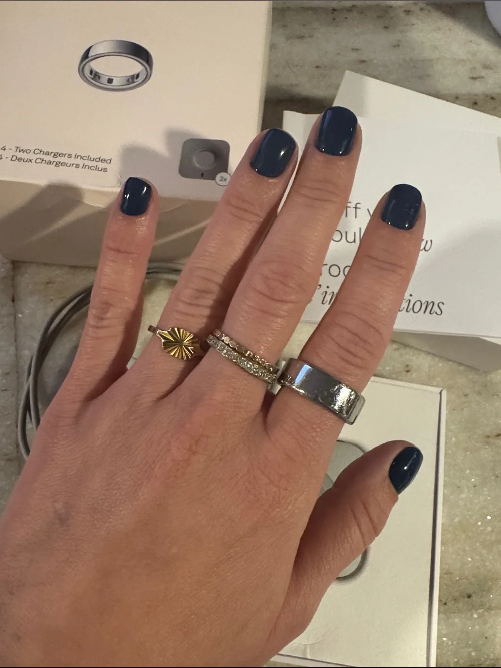Ours Ring 4 Silver Size 9